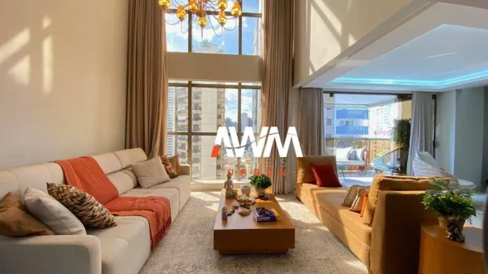Apartamento Duplex com 4 Suítes à venda, 233 m² por R$ 1.480.000 - Setor Bueno - Goiânia/G