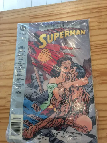 A morte do super homem (the death of superman)183pag 1993