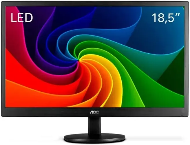 MONITOR AOC 18,5? - IMAGEM NÍTIDA E ÓTIMO CUSTO-BENEFÍCIO!