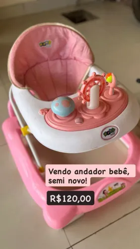 Vendo anda já (andador) bebê.