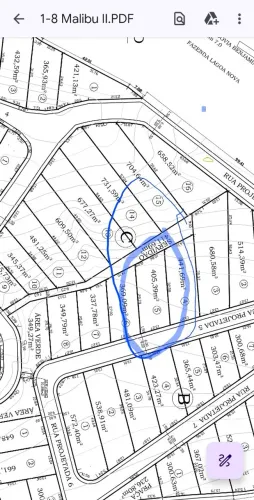 Vendo terreno no malibu, valor 55 mil aceito parcelar um pedaço