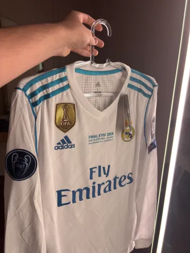 Camiseta versão jogador Real Madrid final da champions 2018 Cristiano Ronaldo
