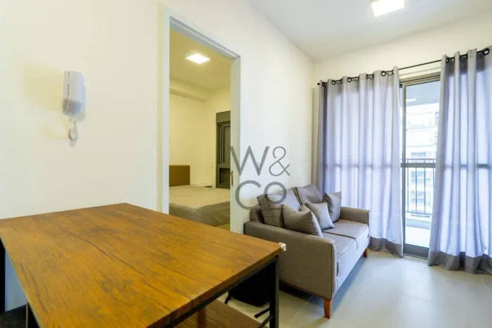 Apartamento com 2 dormitórios Mobiliado, para alugar, 41 m² - Santo Amaro - São Paulo/SP