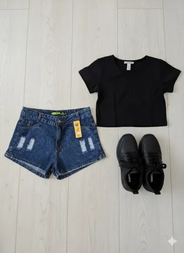 Roupa feminina e masculina 