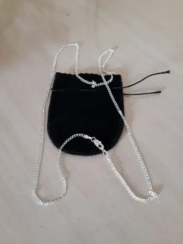 Cordão de prata novo