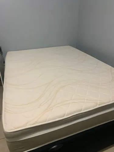 Cama Baú + Colchão Casal Padrão - Apenas 8 Meses de Uso!
