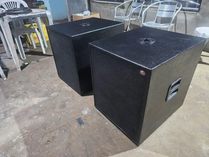 Sub ativo e passivo 18plg 1200wts 