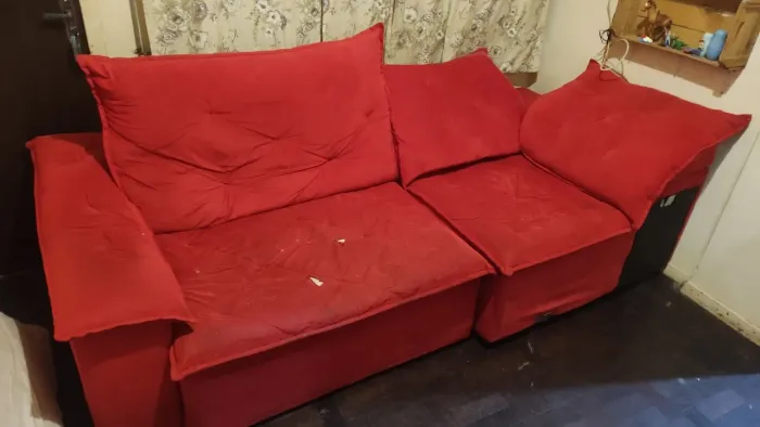 Sofá modular de canto grande