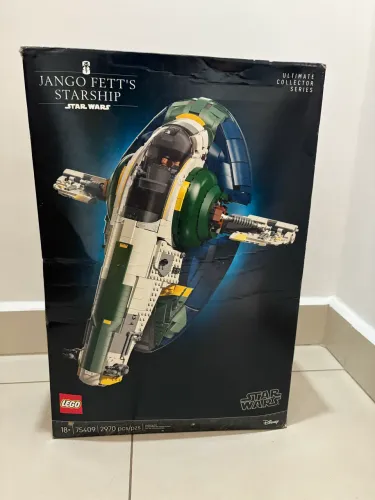 Lego star wars UCS jango fett starship novo lacrado original