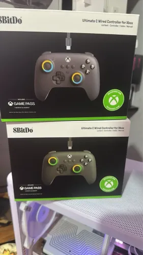 8bitdo Xbox/PC/Android Hall Effect (novo e lacrado)
