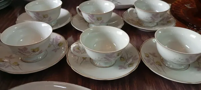 Conjunto de Xícaras porcelana Real