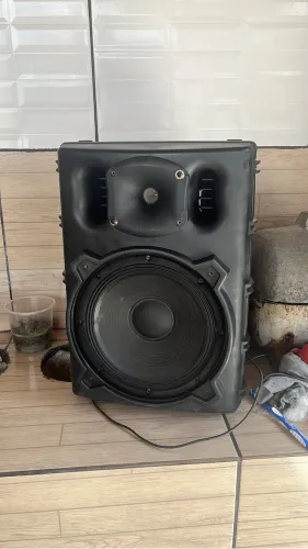 Caixa de Som Ativa Profissional CSR 2500A - 100W RMS (Limpa e Revisada)