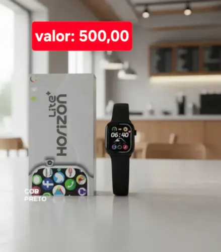 relógio smartwatch horizon lite+ 
