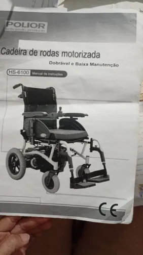 Cadeira de Rodas Motorizada Polior HS-6100 - Excelente estado e pouco tempo de uso!
