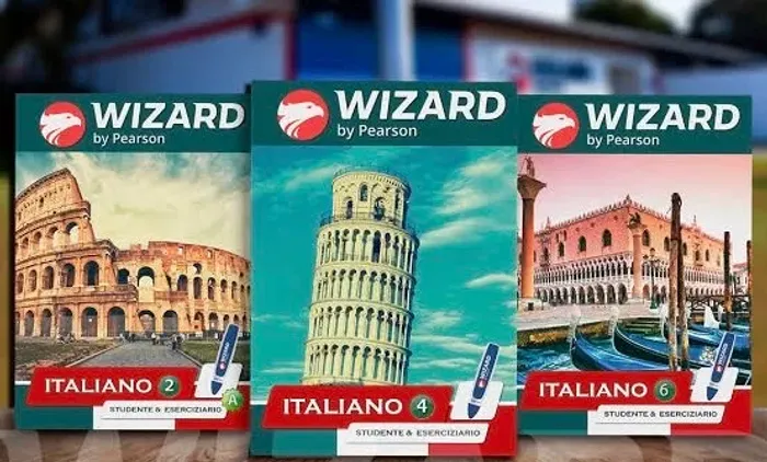 Livro wizard italiano 2, 4 e 6 aluno