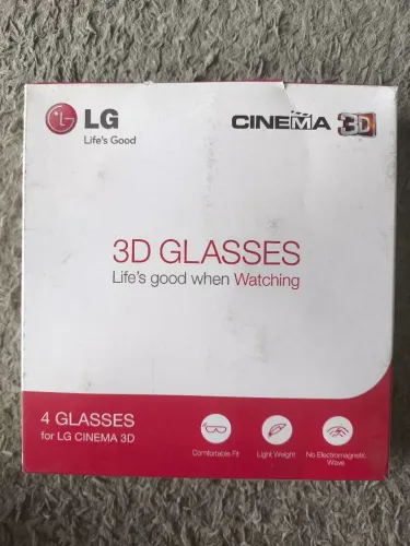 Óculos 3D - 4 Glassy