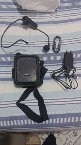 Rádio blutuf com microfone 