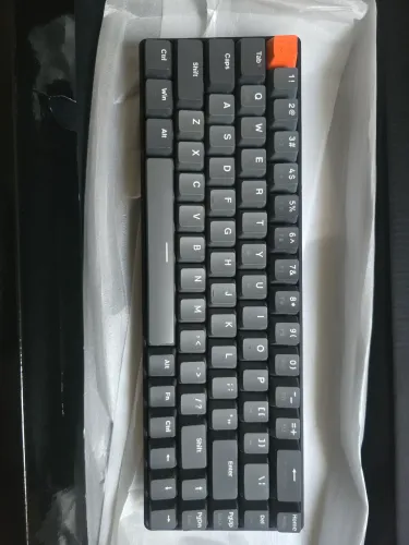 Teclado Mecânico Ziyoulang K68 sem fio Bluetooth e dongle 2.4ghz
