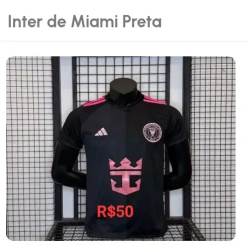 Camisa Inter Miami preta