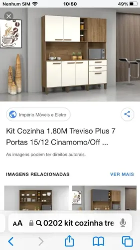 Armário de cozinha novo 