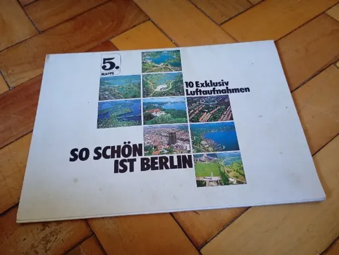 Fotografias aéreas dos anos 80: So schön ist Berlin: 10 Exklusiv Luftaufnahmen (raro)
