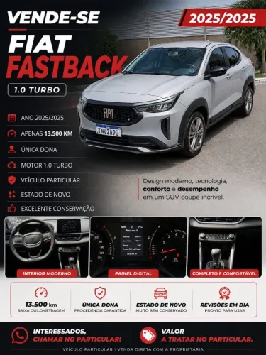 Fiat Fastback 1.0 200 Turbo Flex AUT 2025