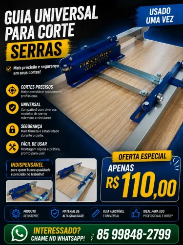 Guia para corte serra