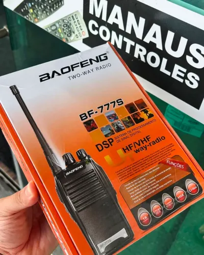 R$150 rádio comunicador bf-777s