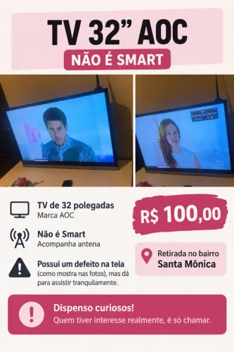 Tv e panela/grill elétrica