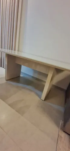 Mesa de vidro 1.80 × 1.00