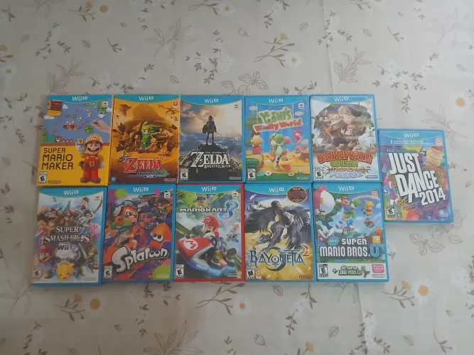 Lote de jogos Wii U