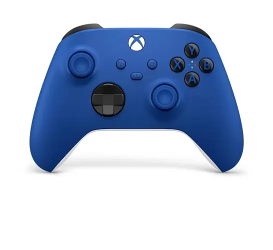 Controle Xbox Shock Blue + kit
