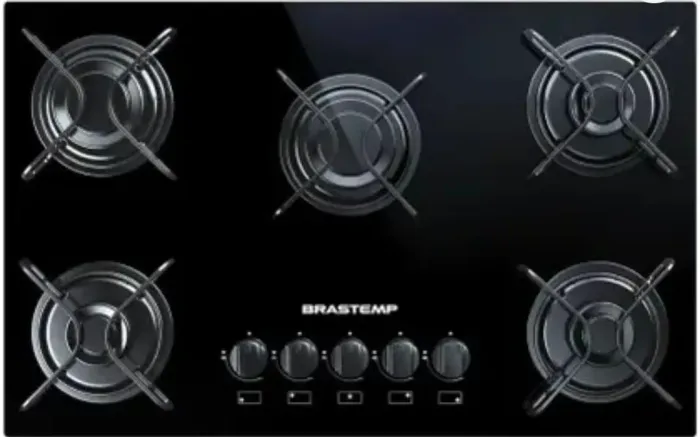 Cooktop Brastemp 5 Bocas novo
