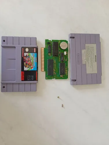 Super Nintendo - Mário Kart original impecável 