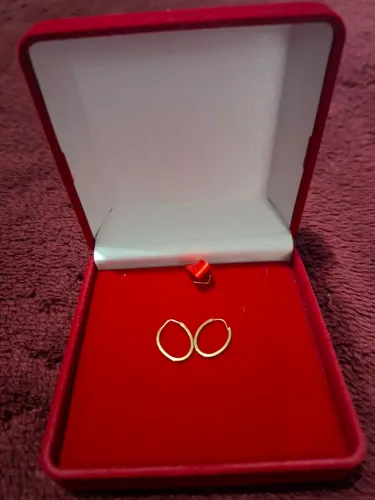 Brinco de Ouro 18k Lindíssimo.