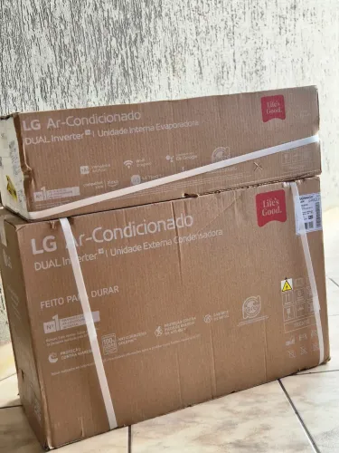 Ar Condicionado LG DUAL Inverter IA Compact 9.000btu lacrado c/nota fiscal