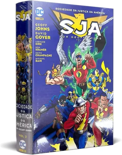 Hq Omnibus SJA liga da justiça (Geoff Johns)