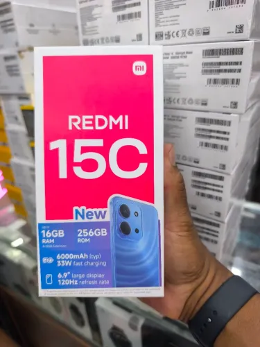 Xiaomi Redmi 15C 256GB RAM. Novo lacrado com garantia e pronta entrega
