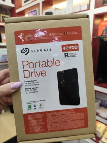 HD EXTERNO SEAGATE 4TB NOVO COM GARANTIA
