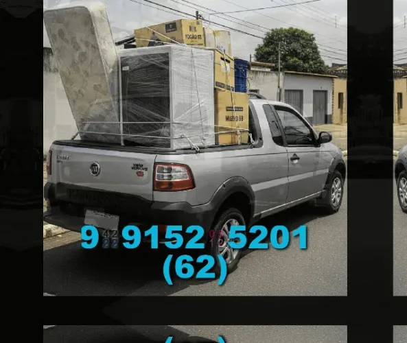 Frete em carro aberto - melhor preço, atendo toda a região