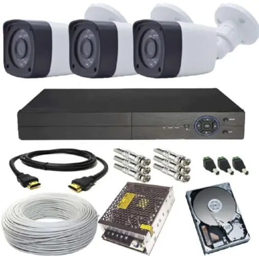 Dvr + cameras de segurança