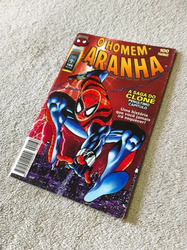 HQ "O Homem-Aranha - A Saga do Clone: Penúltimo Capítulo" #186 (1998) Quadrinhos Marvel