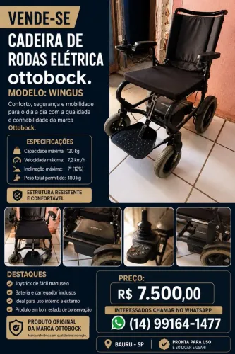 Cadeira Elétrica Ottobock