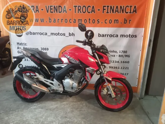 CB 250F /CBF ABS * EXTRA * *COTA 1 2025 PG VERMELHA 2021/2021