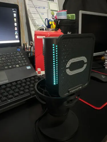 Microfone Gamer RGB MT-1090R