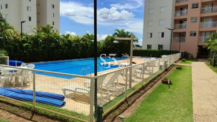 Aluguel de Apartamento em Campinas-SP: 2 quartos, sala, banheiro e garagem no Loteamento C