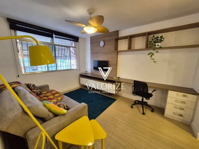 Apartamento com 1 dormitório para alugar, 70 m² por R$ 4.969,00/mês - Icaraí - Niterói/RJ