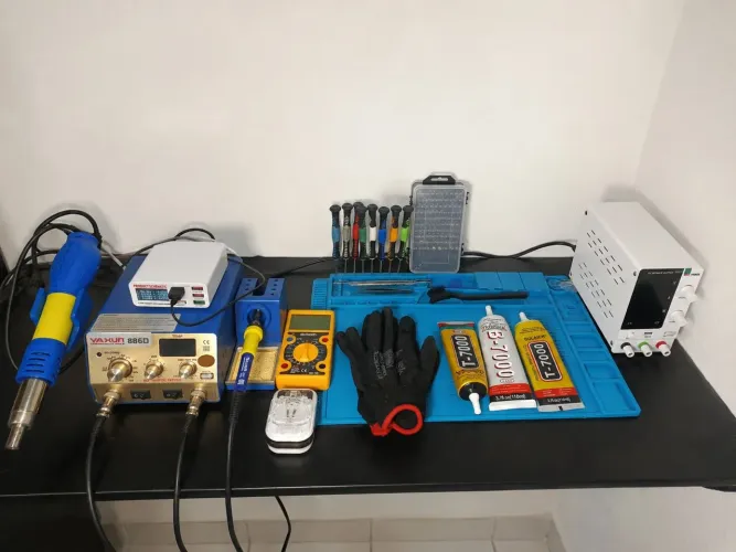 Kit Assistência Técnica Para Conserto de Celular (envio Olx!!)