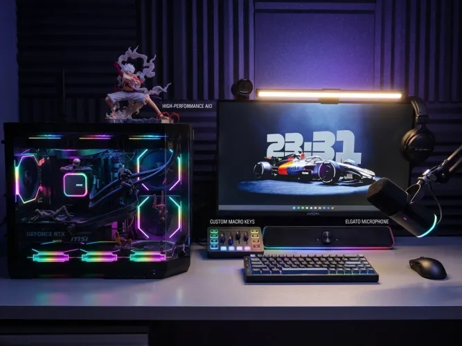 PC Gamer Absoluto RTX 5070 + Ryzen 7 7800X3D | DDR5 64GB | Estado de Novo