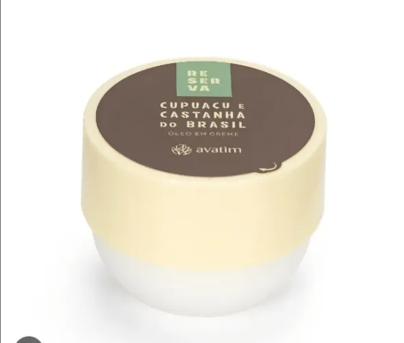 Óleo em creme Cupuaçu e Castanha do Brasil 230 g. Novo